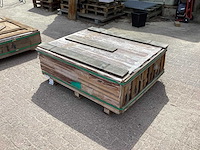 Hardhouten lat 40x60x1250mm (170x) - afbeelding 4 van  6