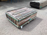 Hardhouten lat 40x60x1250mm (170x) - afbeelding 5 van  6