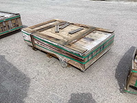 Hardhouten lat 40x60x1550mm (119x) - afbeelding 2 van  5