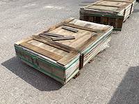 Hardhouten lat 40x60x1550mm (119x) - afbeelding 3 van  5