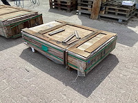 Hardhouten lat 40x60x1550mm (119x) - afbeelding 4 van  5