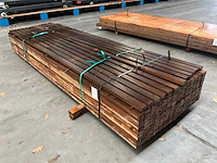 Hardhouten onderprofiel 2,7x6,5x 300 cm (160x) - afbeelding 1 van  5