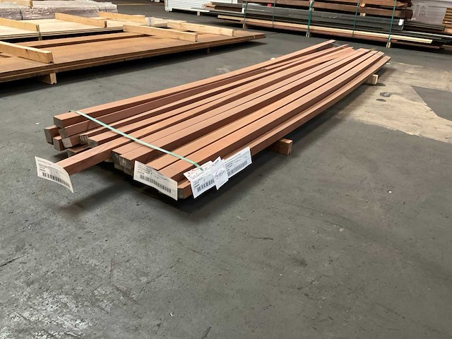 Hardhouten onderregels 40x60 mm - afbeelding 1 van  5