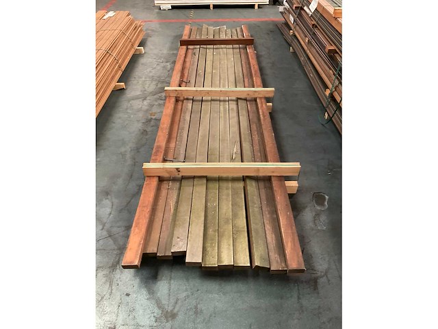 Hardhouten onderregels 40x85 mm - afbeelding 5 van  5