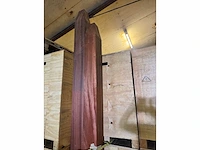Hardhouten paal 18x18cm lengte 275 & 305cm - afbeelding 2 van  5