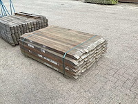 Hardhouten paal 60x60x1500mm (100x) - afbeelding 4 van  4
