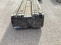 Hardhouten paal 60x60x2000mm (105x) - afbeelding 4 van  5