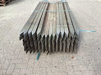 Hardhouten paal 60x60x2000mm (105x) - afbeelding 5 van  5