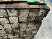 Hardhouten paal 6,8x6,8x250 cm (150x) - afbeelding 4 van  7