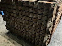 Hardhouten paal 6,8x6,8x250 cm (150x) - afbeelding 5 van  7