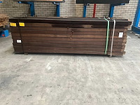 Hardhouten paal 6,8x6,8x250cm (118x) - afbeelding 2 van  7