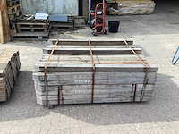 Hardhouten paal 70x70x1500mm (93x) - afbeelding 5 van  5
