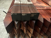 Hardhouten paal 8,8x8,8x300 cm (46x) - afbeelding 4 van  5