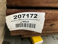 Hardhouten paal 8,8x8,8x300 cm (46x) - afbeelding 5 van  5