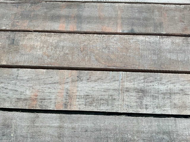 Hardhouten paal ang. verm. ruw 500x15x15 cm (5x) - afbeelding 8 van  9