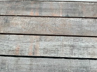 Hardhouten paal ang. verm. ruw 500x15x15 cm (5x) - afbeelding 8 van  9