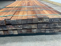 Hardhouten paal gepunt 300x6x6 cm (102x) - afbeelding 6 van  7