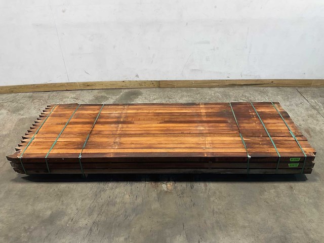 Hardhouten paal gepunt 300x6x6 cm (51x) - afbeelding 2 van  7