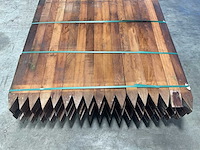 Hardhouten paal gepunt 300x6x6 cm (77x) - afbeelding 3 van  7