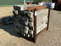 Hardhouten palen (40x)
