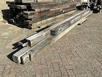 Hardhouten palen (7x)