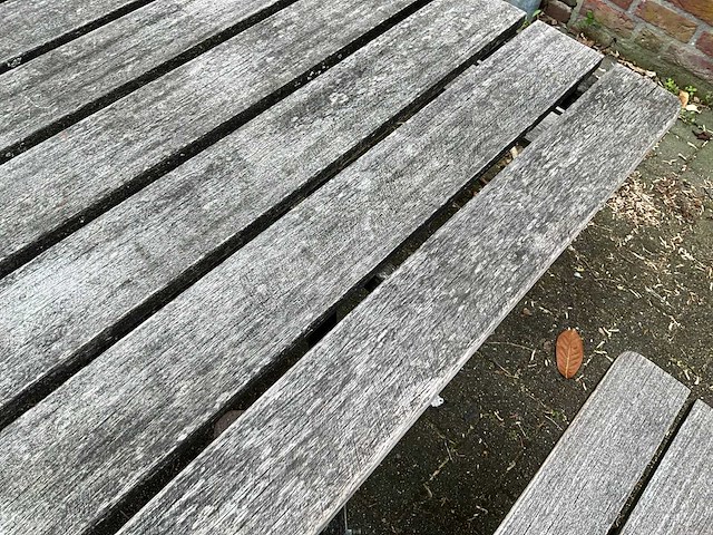 Hardhouten picknicktafel - afbeelding 7 van  7