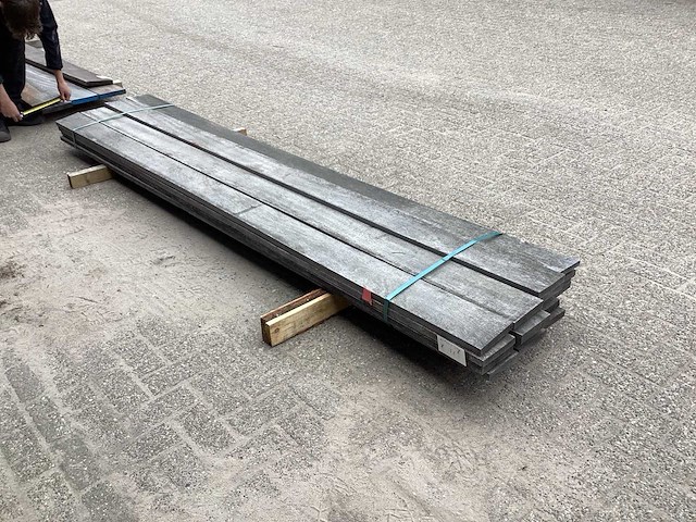 Hardhouten plank 150x25x3000mm (17x) - afbeelding 2 van  5