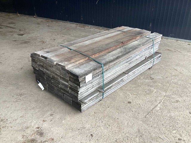 Hardhouten plank 150x30x2000mm (100x) - afbeelding 1 van  4