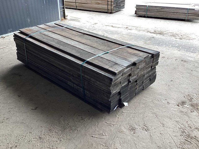 Hardhouten plank 150x30x2000mm (100x) - afbeelding 2 van  4