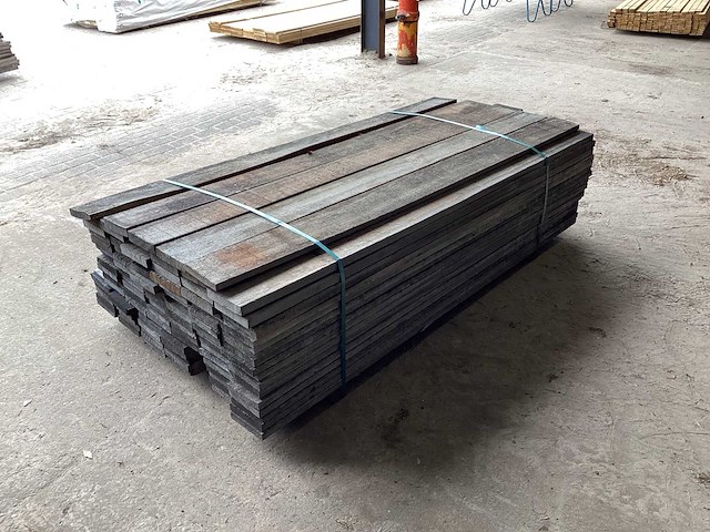 Hardhouten plank 150x30x2000mm (100x) - afbeelding 3 van  4