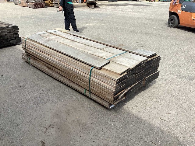 Hardhouten plank 200x20x2500mm (85x) - afbeelding 2 van  5