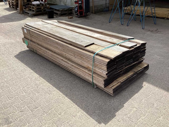 Hardhouten plank 200x20x2500mm (85x) - afbeelding 4 van  5
