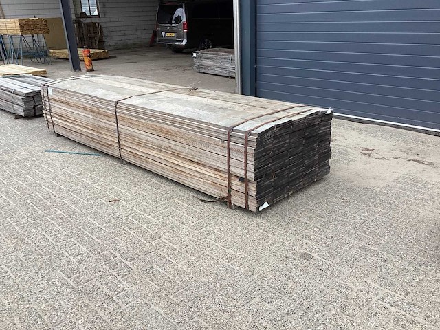 Hardhouten plank 200x20x3500mm (120x) - afbeelding 3 van  4