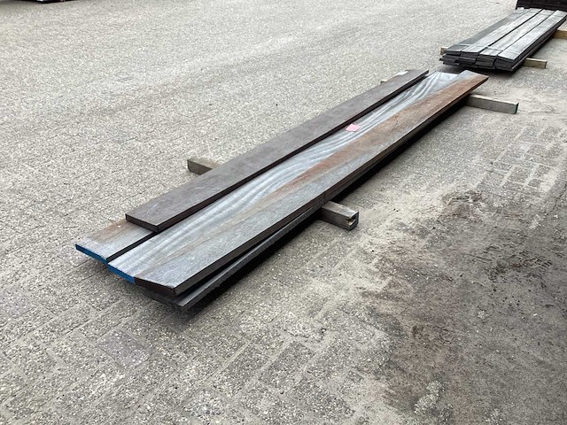 Hardhouten plank 200x35x3000mm (5x) - afbeelding 1 van  6