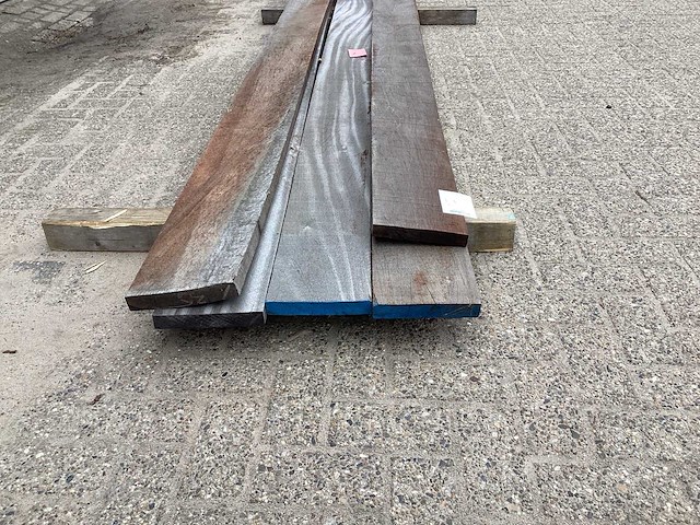 Hardhouten plank 200x35x3000mm (5x) - afbeelding 5 van  6