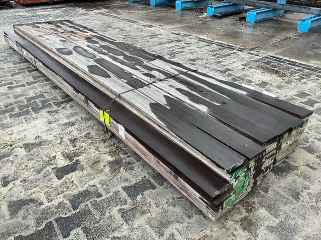 Hardhouten plank 2x15cm (65x) - afbeelding 1 van  7