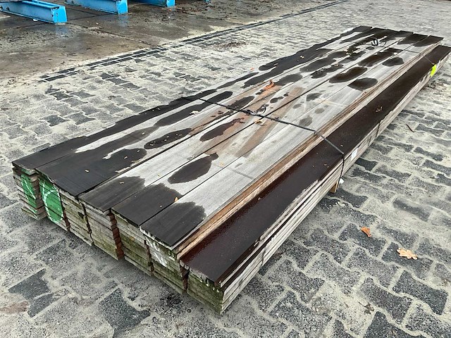 Hardhouten plank 2x15cm (65x) - afbeelding 2 van  7