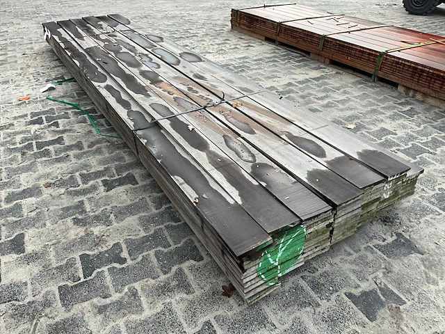 Hardhouten plank 2x15cm (65x) - afbeelding 3 van  7