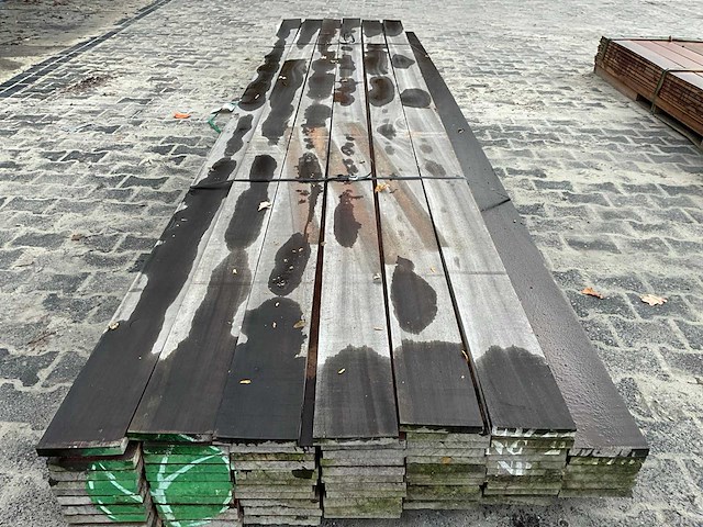 Hardhouten plank 2x15cm (65x) - afbeelding 4 van  7