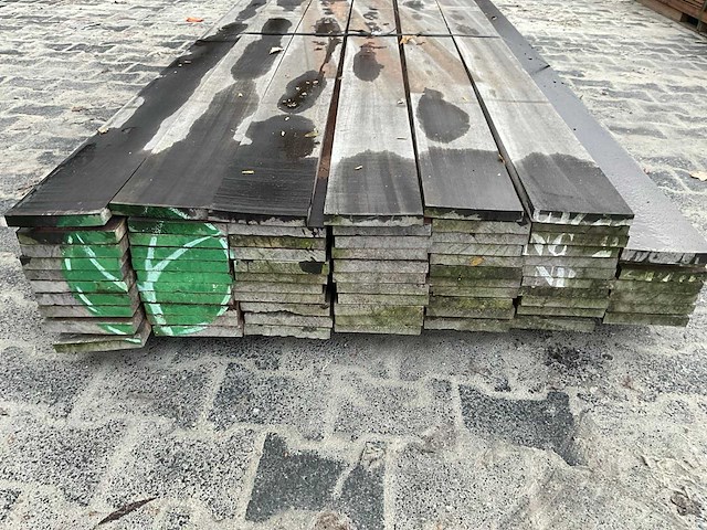 Hardhouten plank 2x15cm (65x) - afbeelding 5 van  7