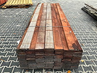 Hardhouten plank 2x15x384 cm (120x) - afbeelding 3 van  6
