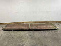 Hardhouten plank mes- en groef - 400x18,5x2,8 cm (10x) - afbeelding 2 van  7