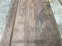 Hardhouten plank mes- en groef - 400x18,5x2,8 cm (10x) - afbeelding 3 van  7