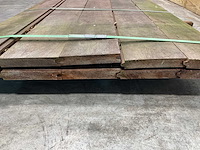 Hardhouten plank mes- en groef - 400x18,5x2,8 cm (10x) - afbeelding 6 van  7