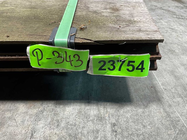 Hardhouten plank mes- en groef - 400x18,5x2,8 cm (10x) - afbeelding 7 van  7