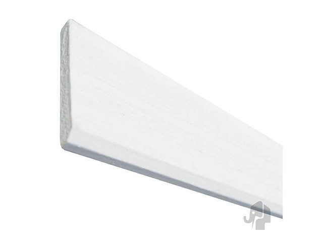 Hardhouten plint recht 12x90 mm - afbeelding 1 van  1