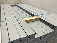 Hardhouten raamprofiel rox grijs gegrond 195x7,8x5,4 cm (50x) - afbeelding 4 van  9