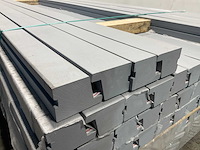 Hardhouten raamprofiel rox grijs gegrond 195x7,8x5,4 cm (50x) - afbeelding 5 van  9