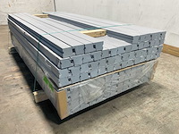 Hardhouten raamprofiel rox grijs gegrond 195x7,8x5,4 cm (50x) - afbeelding 6 van  9