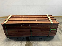 Hardhouten regel 4-zijdig geschaafd 250x6,8x4,5 cm (50x) - afbeelding 2 van  4